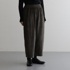 Double Corduroy Tuck PT #025 Khaki [US234PT023]
