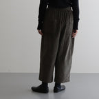 Double Corduroy Tuck PT #025 Khaki [US234PT023]