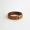 MONTANA LEATHER BELT (32mm） #brown [no.6389]