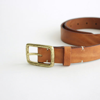 MONTANA LEATHER BELT (32mm） #brown [no.6389]