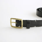 MONTANA LEATHER BELT (32mm） #black [no.6389]