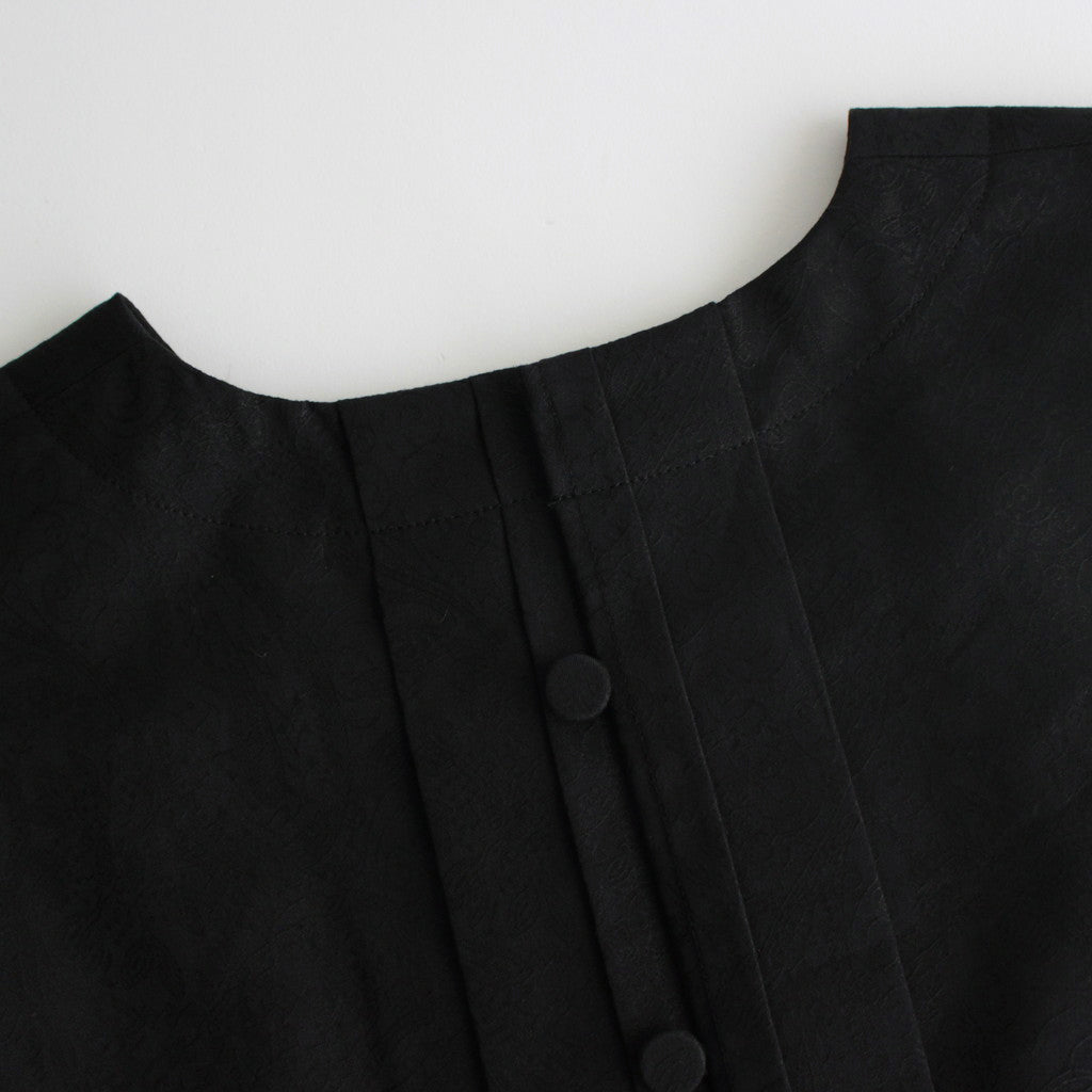 ひとつぶの砂 tucked kraplap vest #black [TLF-224-ve002-rpc]