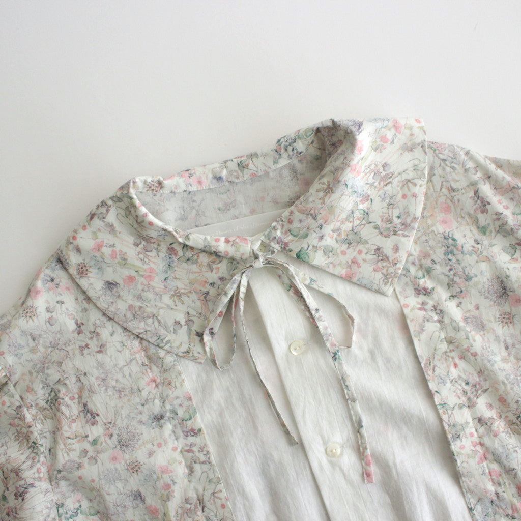 LIBERTYFABRICS flat collar layered dress #lilac [TLF-224-op004-lp]