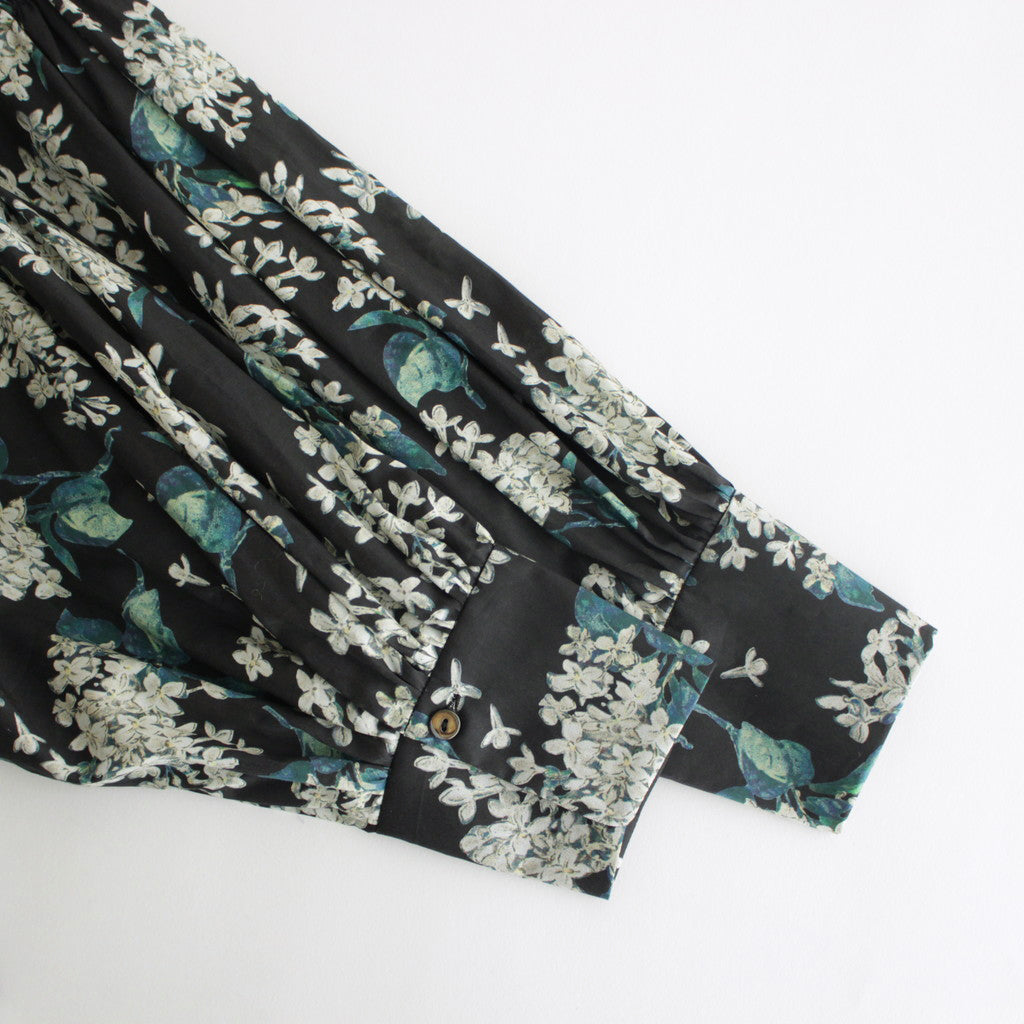 LIBERTYFABRICS flat collar layered dress #wild flower [TLF-224-op004-lp]
