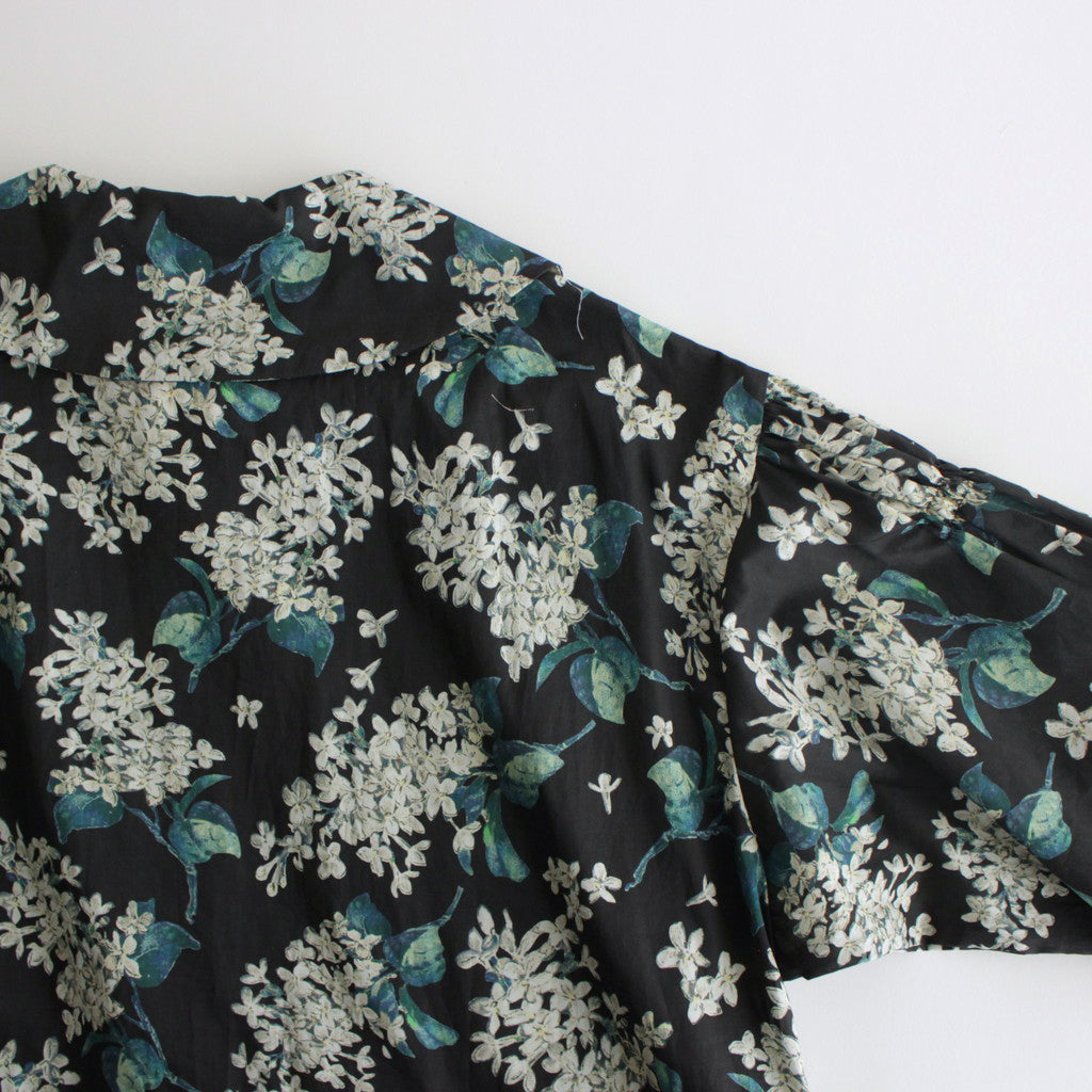 LIBERTYFABRICS flat collar layered dress #wild flower [TLF-224-op004-lp]
