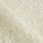 LACE FLOWER SCARF #white [no.6980]