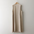 陽射しの影 sleeveless tablier robe #beige [TLF-124-sk005-lst]