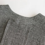 陽射しの影 sleeveless tablier robe #black [TLF-124-sk005-lst]