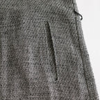 陽射しの影 sleeveless tablier robe #black [TLF-124-sk005-lst]