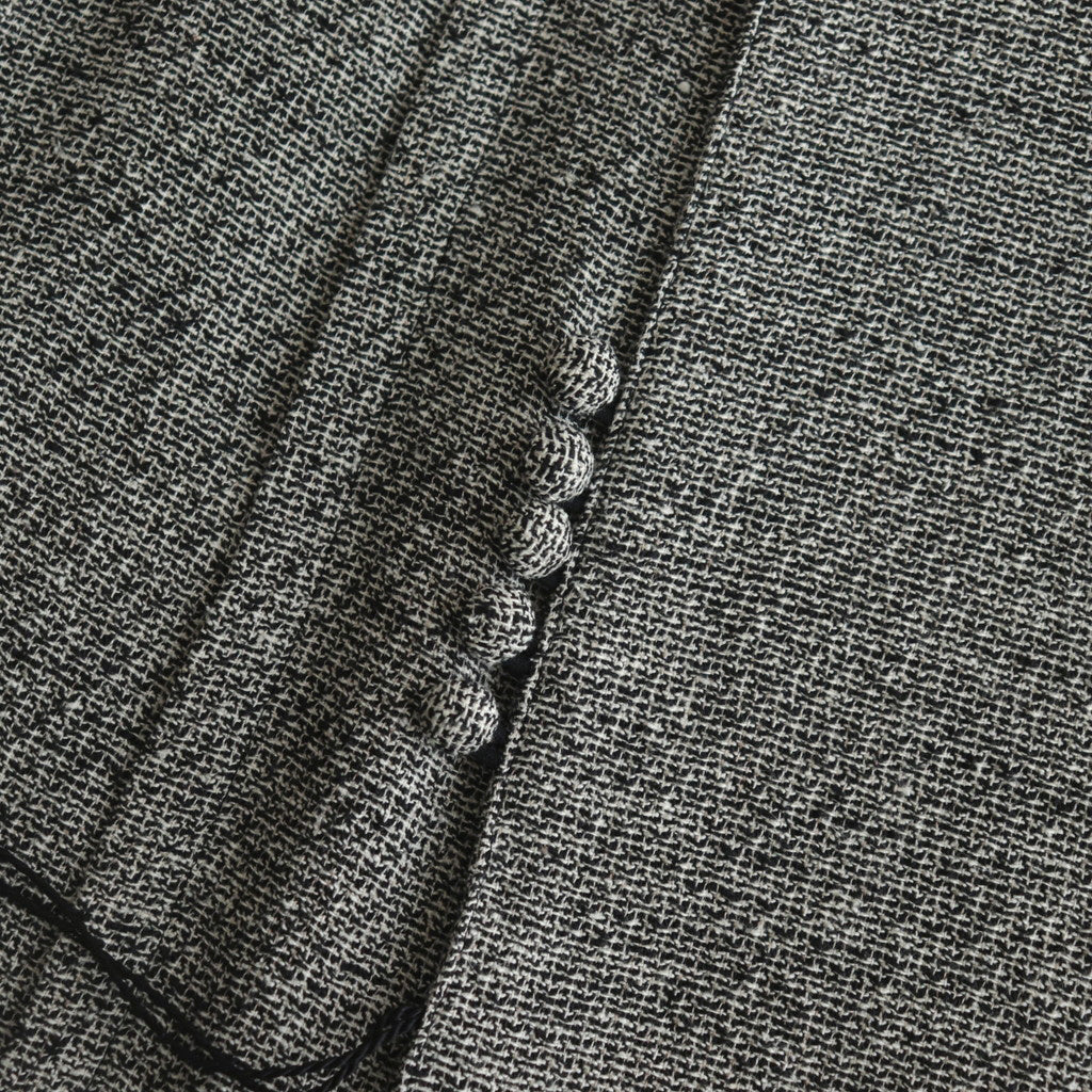 陽射しの影 sleeveless tablier robe #black [TLF-124-sk005-lst]