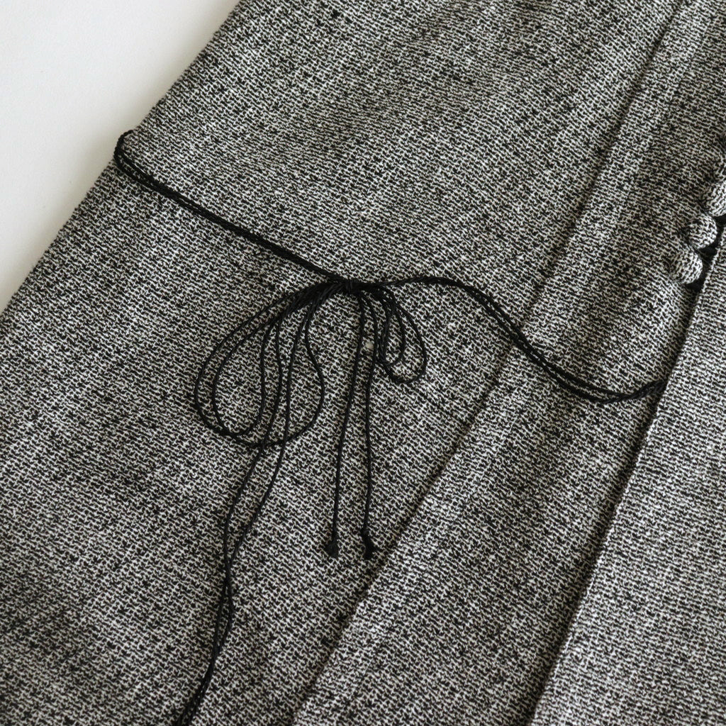 陽射しの影 sleeveless tablier robe #black [TLF-124-sk005-lst]