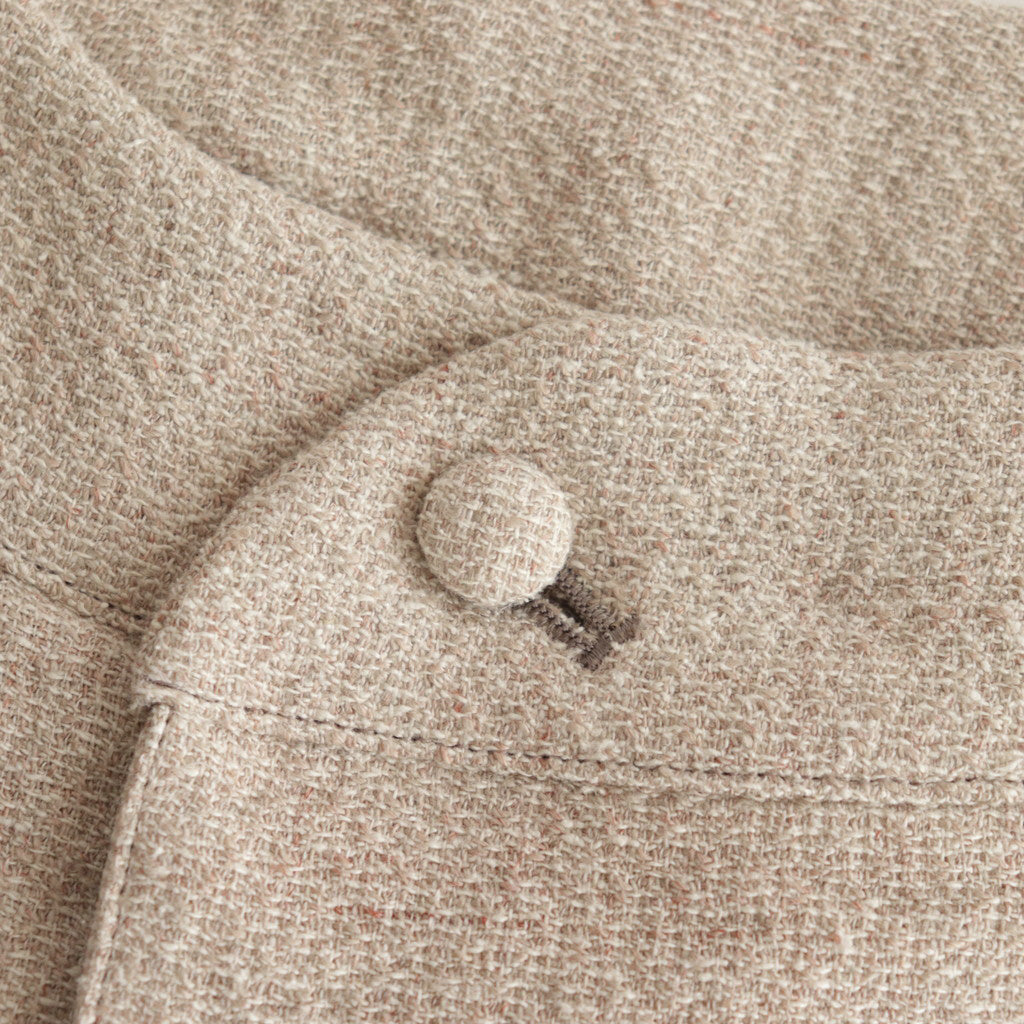 陽射しの影 sleeveless tablier robe #beige [TLF-124-sk005-lst]
