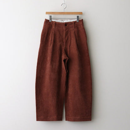 HW wide trousers #Brick [242506]