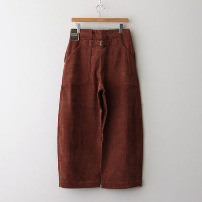 HW wide trousers #Brick [242506]