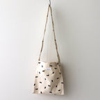 TIGHTLY PACKED COTTON SHOULDER BAG #terrier [no.6939]
