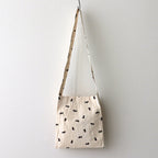 TIGHTLY PACKED COTTON SHOULDER BAG #terrier [no.6939]