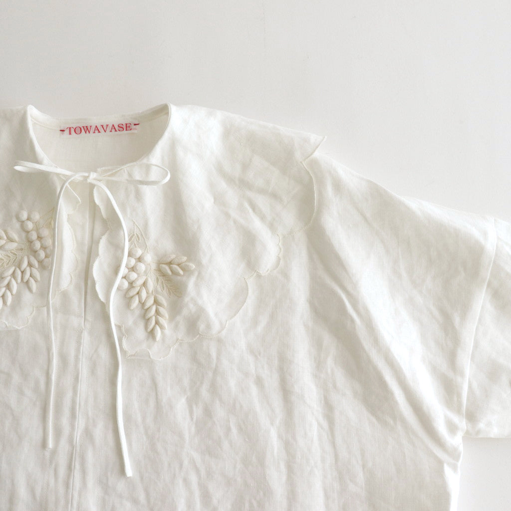 BONYOYAGE BLOUSE #WHITE [26-0016A]