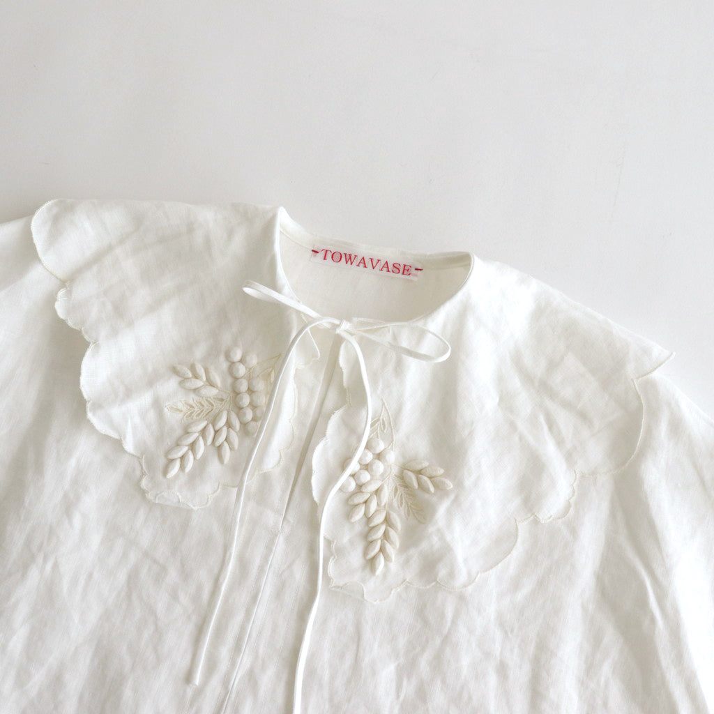 BONYOYAGE BLOUSE #WHITE [26-0016A]