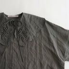 BONYOYAGE BLOUSE #GRAY [26-0016A]