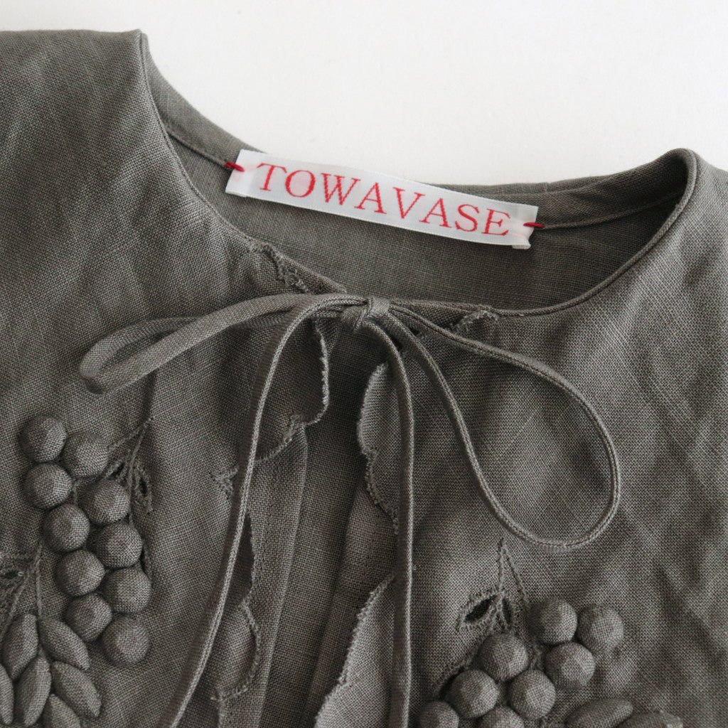 BONYOYAGE BLOUSE #GRAY [26-0016A]