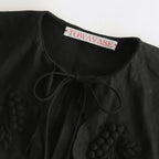 BONYOYAGE BLOUSE #BLACK [26-0016A]
