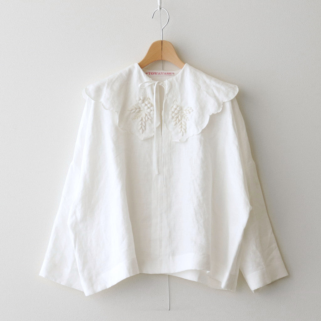 BONYOYAGE BLOUSE #WHITE [26-0016A]