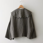 BONYOYAGE BLOUSE #GRAY [26-0016A]
