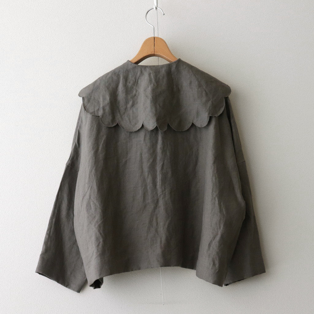 BONYOYAGE BLOUSE #GRAY [26-0016A]