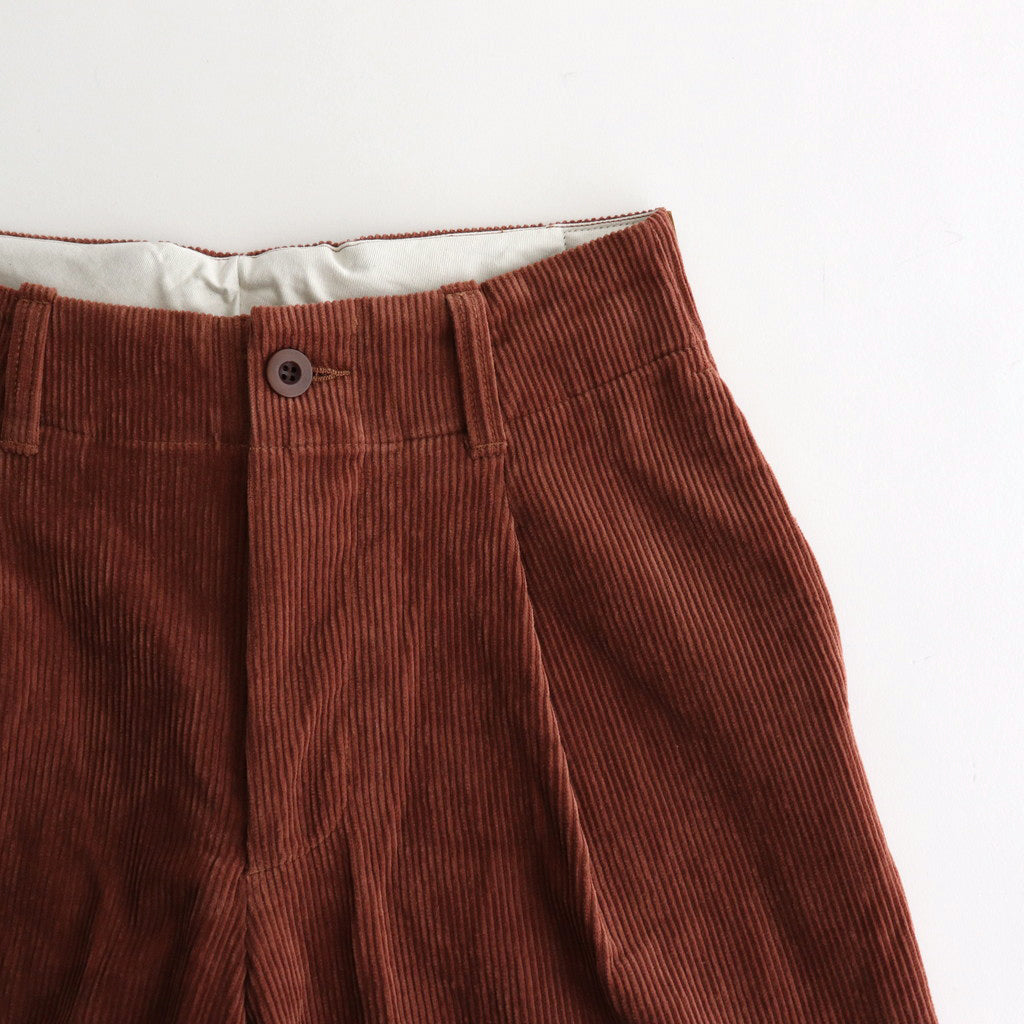 HW wide trousers #Brick [242506]