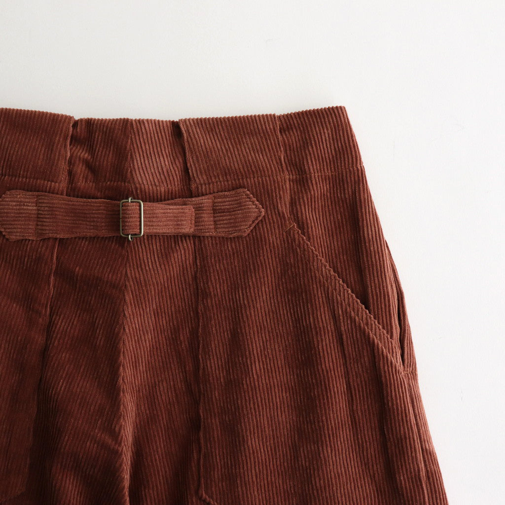 HW wide trousers #Brick [242506]