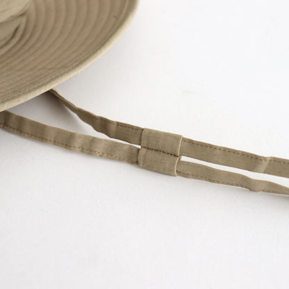 LINEN TAFFETA ADVENTURE HAT #beige [no.6800]