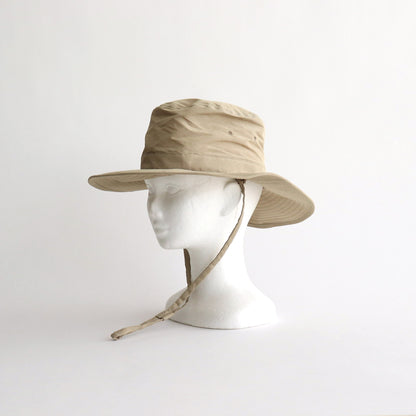 LINEN TAFFETA ADVENTURE HAT #beige [no.6800]