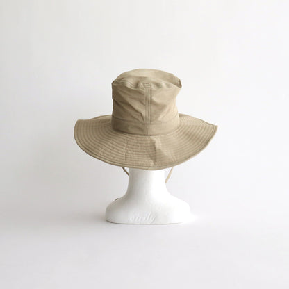 LINEN TAFFETA ADVENTURE HAT #beige [no.6800]