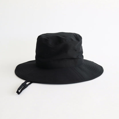 LINEN TAFFETA ADVENTURE HAT #black [no.6800]