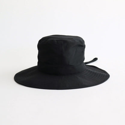 LINEN TAFFETA ADVENTURE HAT #black [no.6800]