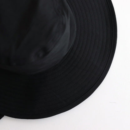 LINEN TAFFETA ADVENTURE HAT #black [no.6800]