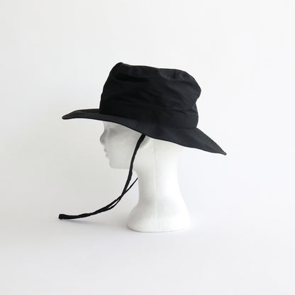 LINEN TAFFETA ADVENTURE HAT #black [no.6800]