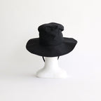 LINEN TAFFETA ADVENTURE HAT #black [no.6800]