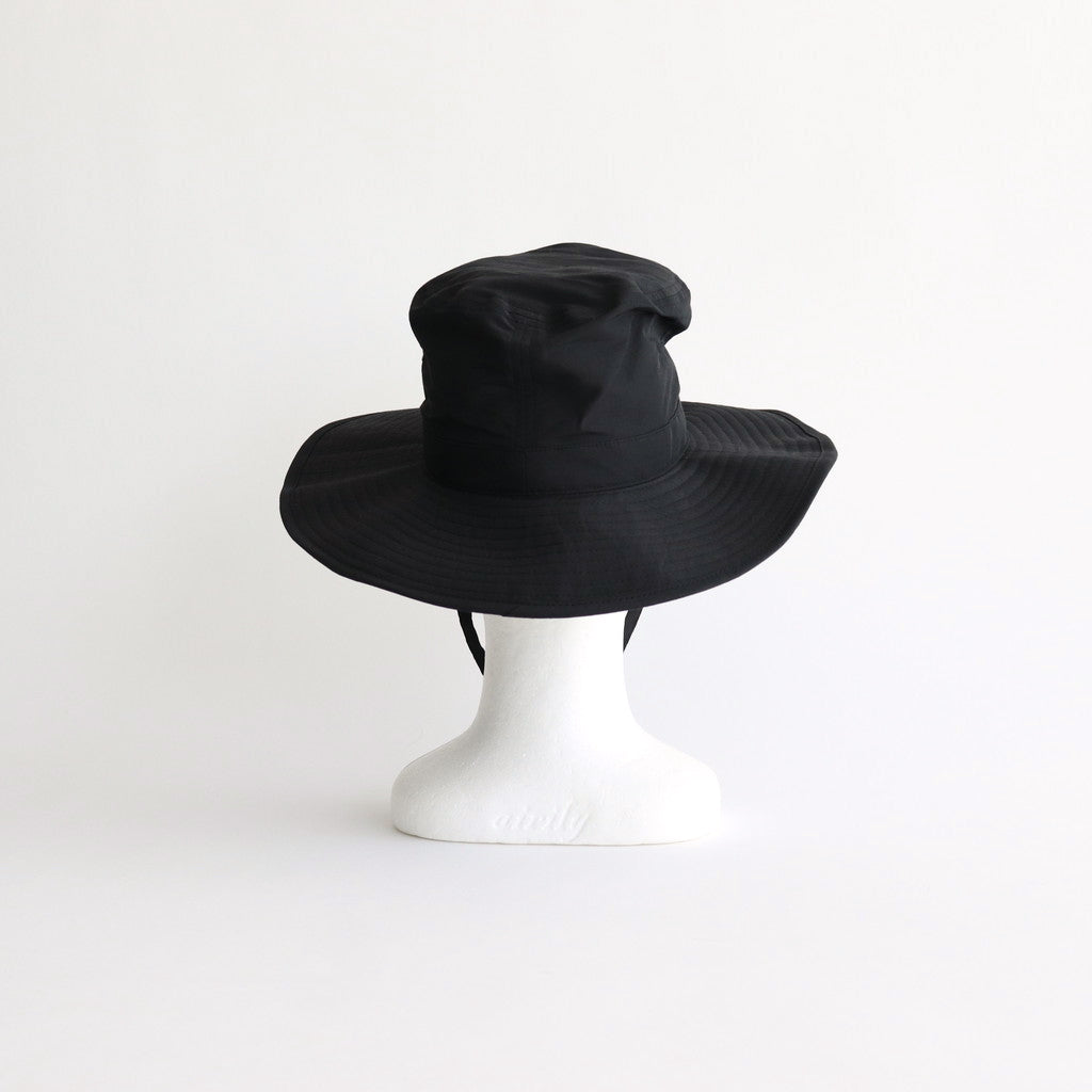 LINEN TAFFETA ADVENTURE HAT #black [no.6800]