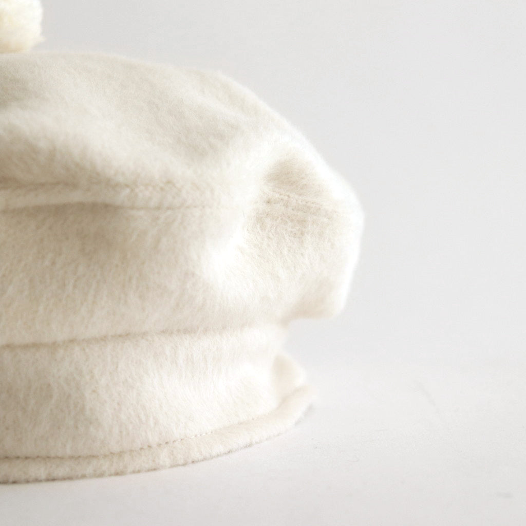 ANGOLA BERET #OFF WHITE [no.6384]