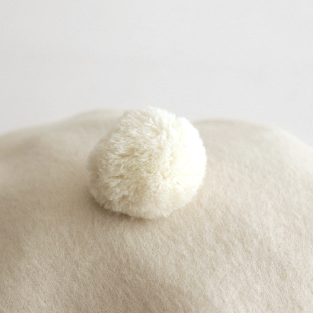 ANGOLA BERET #OFF WHITE [no.6384] – DOKODO