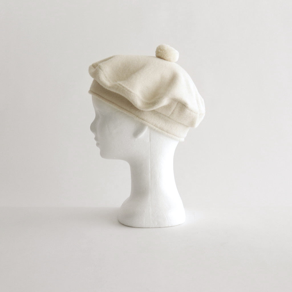 ANGOLA BERET #OFF WHITE [no.6384]