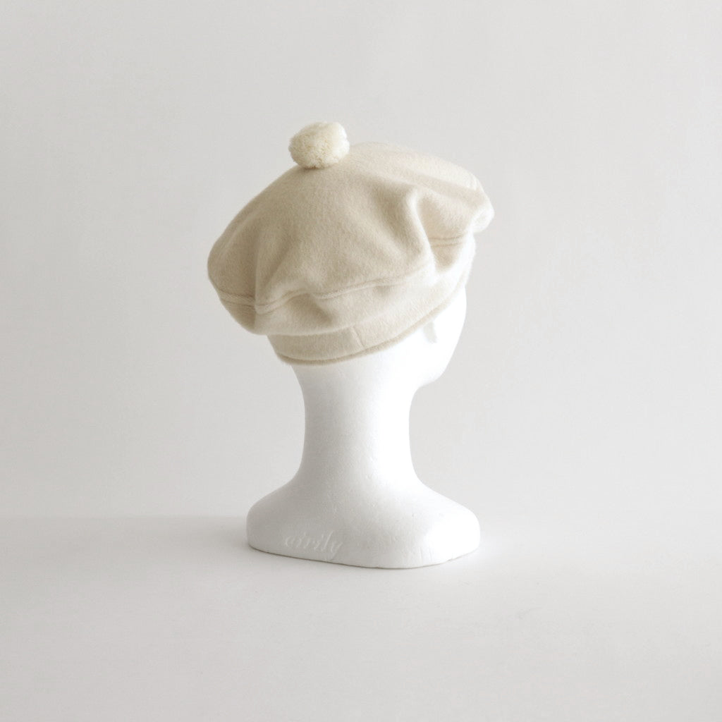 ANGOLA BERET #OFF WHITE [no.6384]