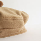ANGOLA BERET #BEIGE [no.6384]