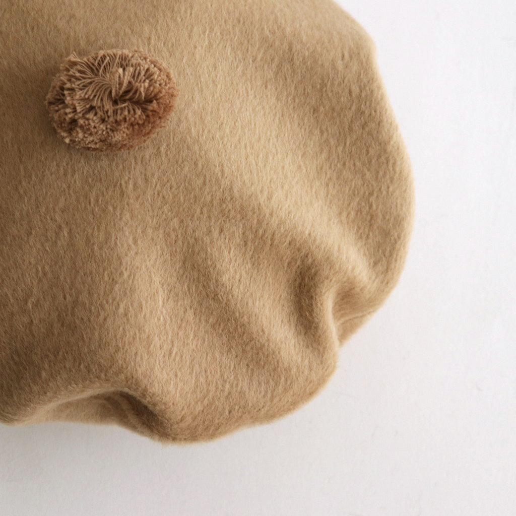 ANGOLA BERET #BEIGE [no.6384]