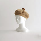 ANGOLA BERET #BEIGE [no.6384]