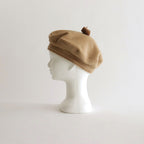ANGOLA BERET #BEIGE [no.6384]