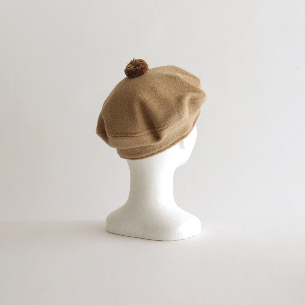 ANGOLA BERET #BEIGE [no.6384]