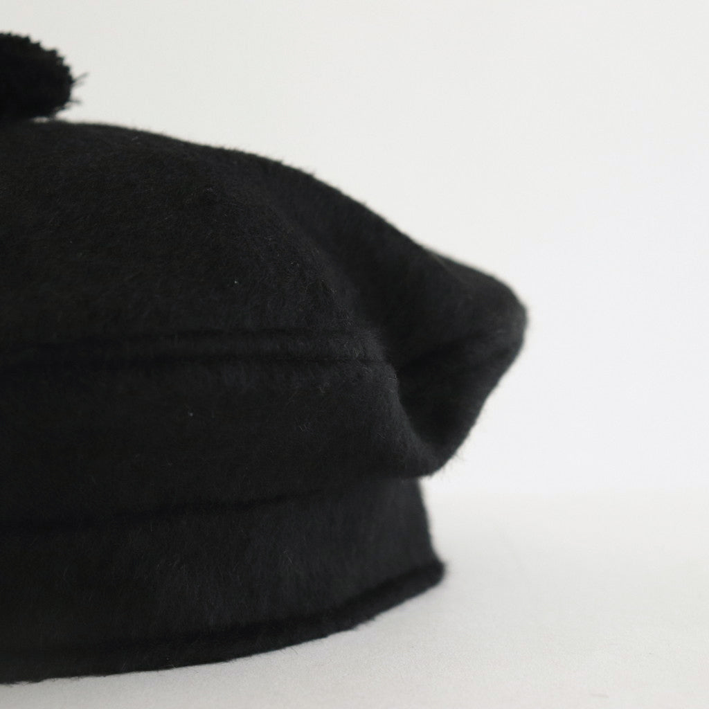 ANGOLA BERET #BLACK [no.6384]