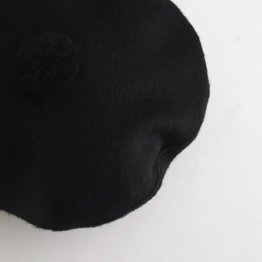 ANGOLA BERET #BLACK [no.6384]